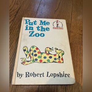 1960 Vintage "Put Me In The Zoo" By Robert Lopshire -Book Club Edition Dr. Seuss